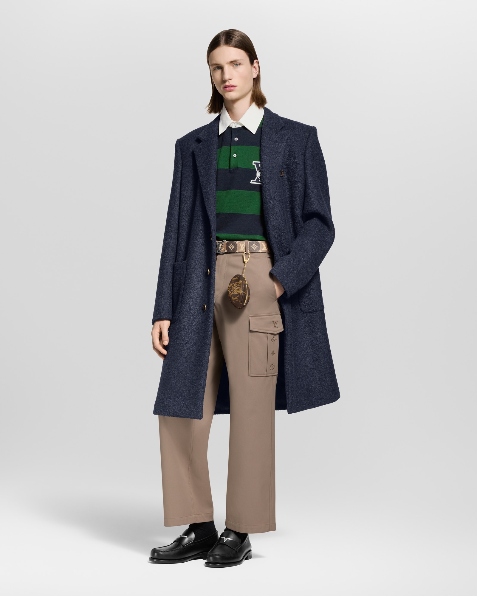 Single-Breasted Wool City Coat - Men - Ready-to-Wear | LOUIS